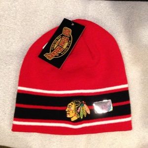 Chicago Blackhawks NHL Knit Beanie New